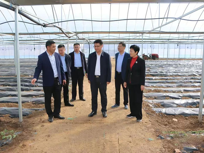 領(lǐng)導(dǎo)來(lái)基地考察